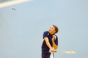 Hockerill College Student Playing Badminton 2