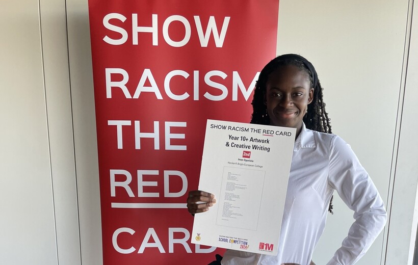 Show Racism The Red Card: School Awards 2024 Success