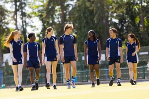 Sixth Form Sport walking mixed students