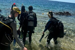 Croatia 2024 students in the sea
