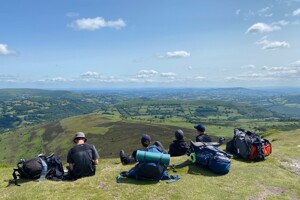 DofE Gold backs of heads