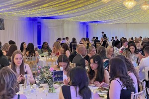 Year 13 Leavers Ball table