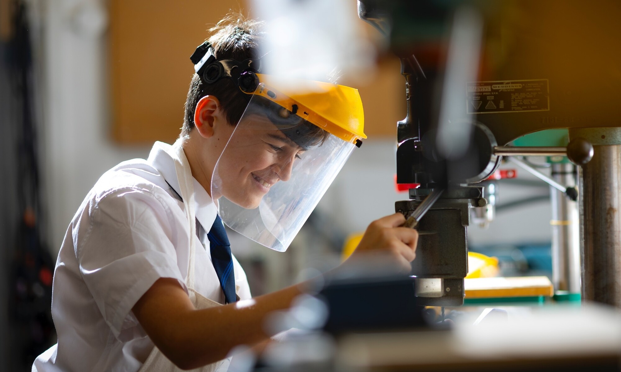 Hockerill College Student in a DT Class